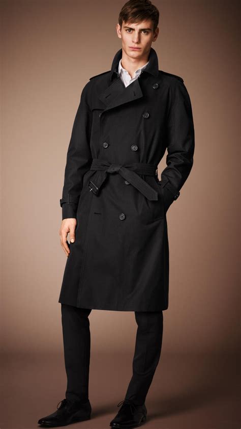 burberry raincoat black|burberry raincoat men.